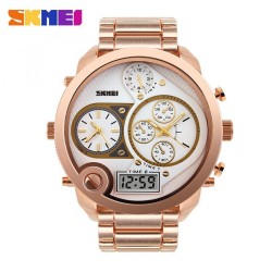 Skmei Casio Man Sport Led Watch Water Resistant Rose Gold, Ad1170 